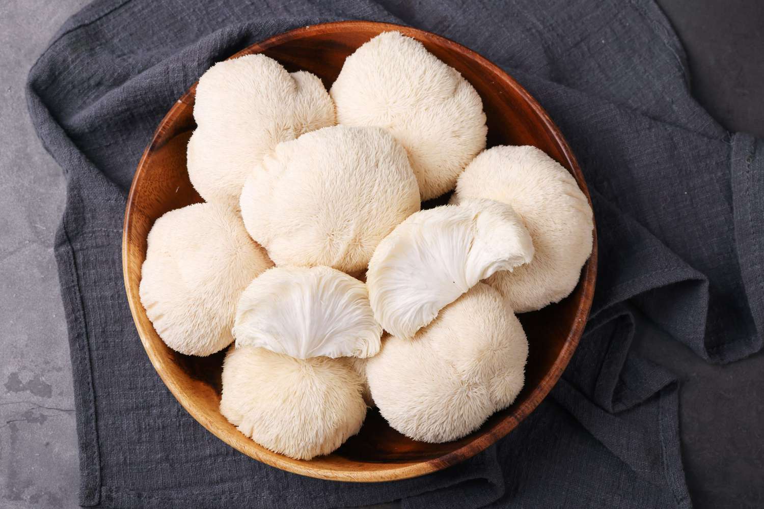 Fresh lion’s mane mushrooms supplied by MK Supplier